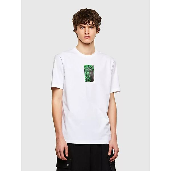 Diesel Just E11 Kurzärmeliges T-shirt XL Bright White günstig online kaufen