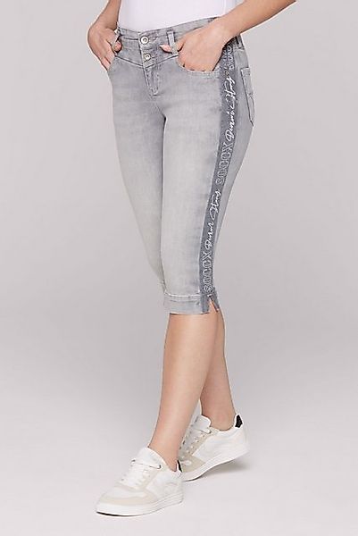SOCCX Jeansshorts mit Schlitz am Saum günstig online kaufen