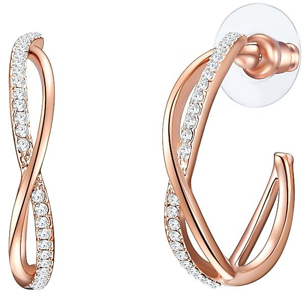 Lulu & Jane Paar Creolen roségold, günstig online kaufen