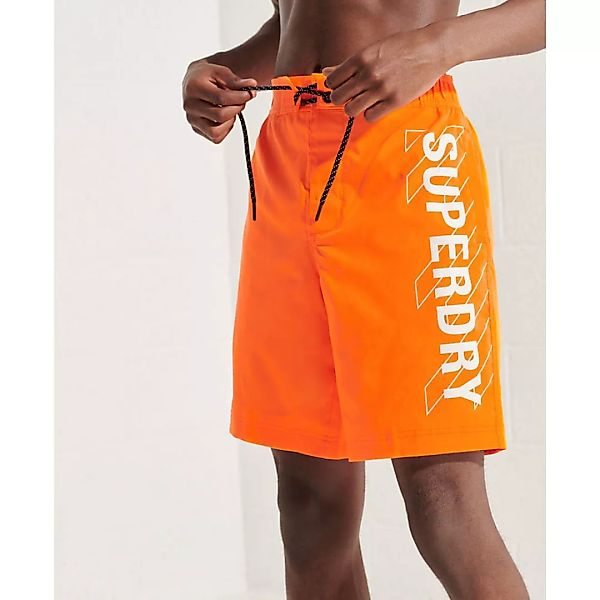 Superdry Classic 19´´ Badehose L Bright Orange günstig online kaufen