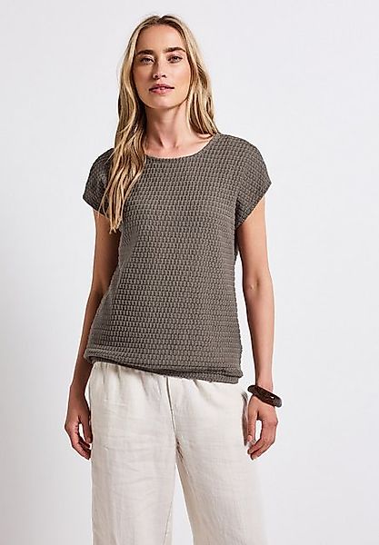 STREET ONE T-Shirt mit Elastiksaum günstig online kaufen