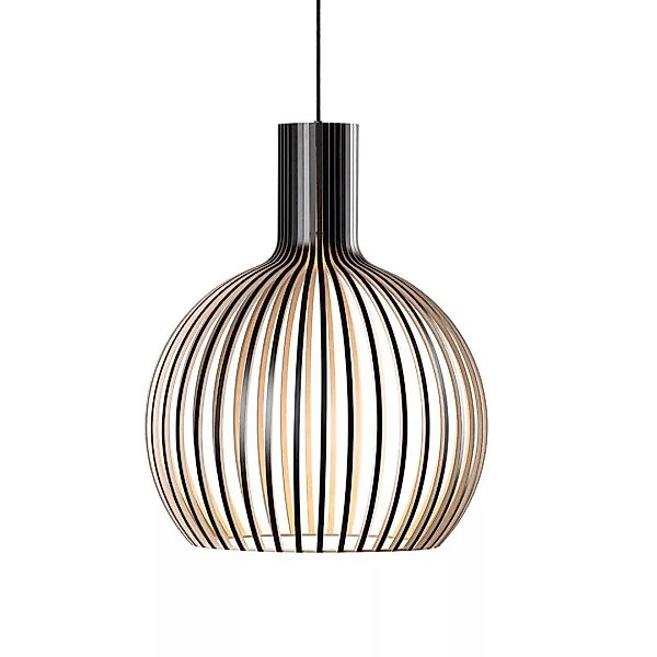 Secto Design - Octo 4241 Pendelleuchte - schwarz/laminiert/inkl. LED-Birne günstig online kaufen