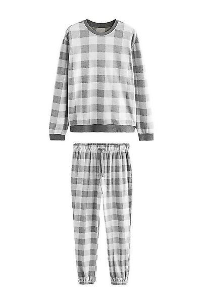 Next Pyjama Karierter Flanell-Schlafanzug aus Jersey (2 tlg) günstig online kaufen