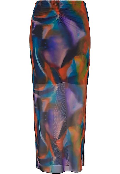 URBAN CLASSICS Sommerrock "Urban Classics Damen Ladies AOP Mesh Tube Skirt" günstig online kaufen