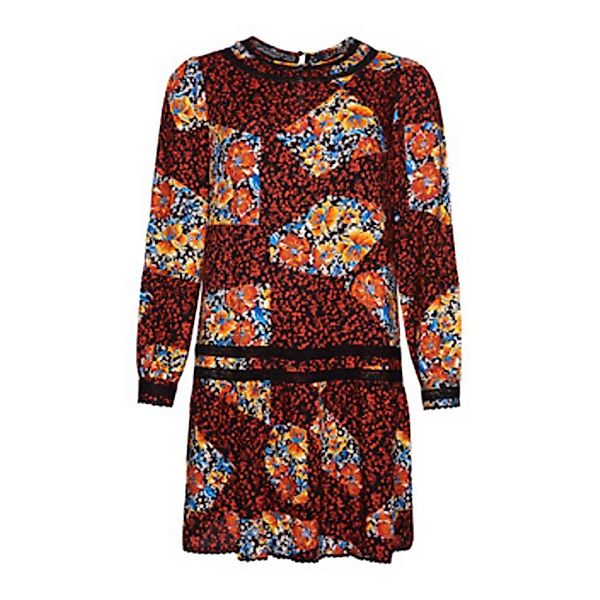 Superdry Lace Kurzes Kleid S Mixed Black Floral günstig online kaufen