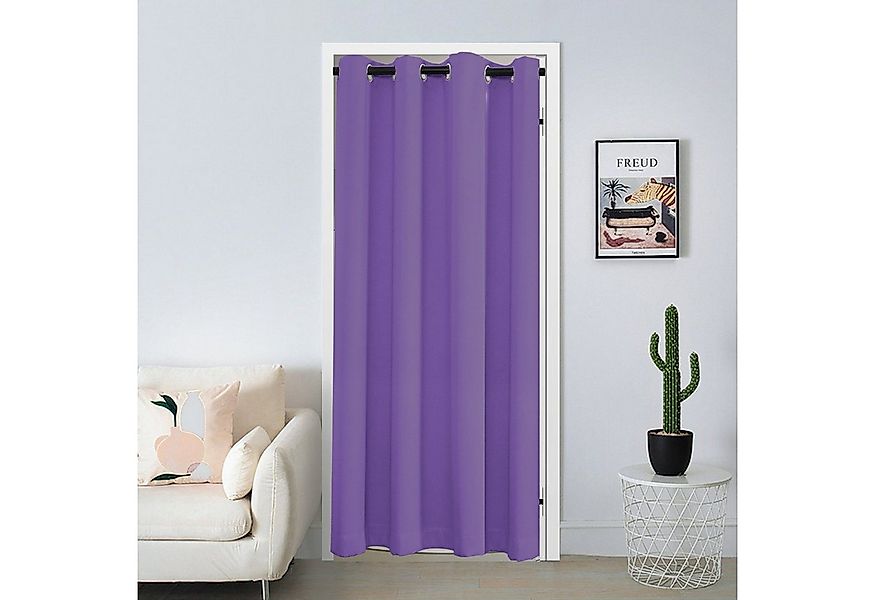 BYSURE Türvorhang (1 St), Ösen, blickdicht, Thermovorhang für Schlafzimmer, günstig online kaufen