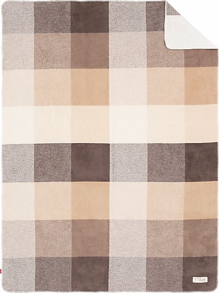 s.Oliver Wohndecke "Jacquard Decke s.Oliver" im Karo-Design, Kuscheldecke günstig online kaufen