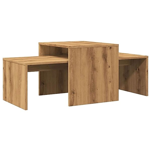 vidaXL Couchtisch Artisan-Eiche 100x48x40 cm Holzwerkstoff 856055 günstig online kaufen