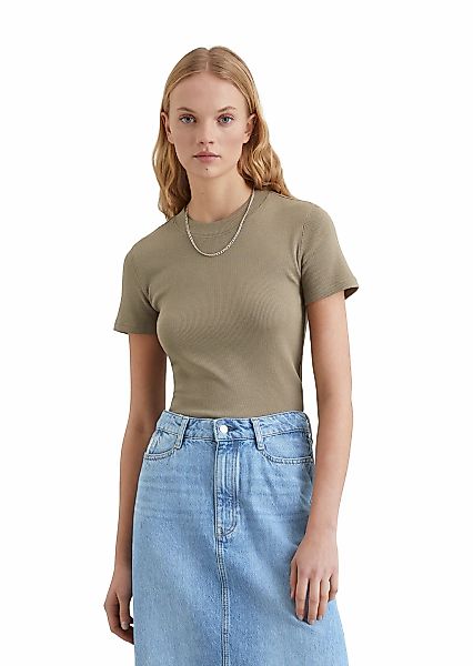 Marc OPolo DENIM T-Shirt "aus Rippjersey" günstig online kaufen