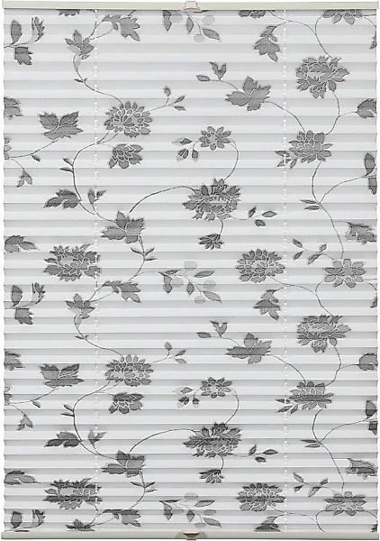 GARDINIA Plissee »Concept zum Klemmen Flowers and Plants Blüte« blickdicht günstig online kaufen