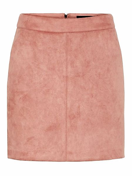 Vero Moda Lederimitatrock "VMDONNADINA FAUXSUEDE SHORT SKIRT" günstig online kaufen