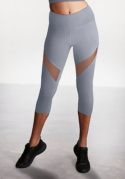 LASCANA ACTIVE Caprileggings mit kleiner Raffung, günstig online kaufen