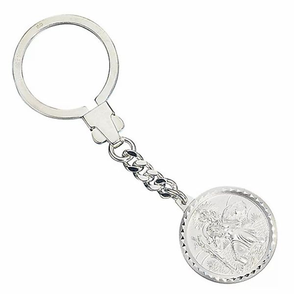 SIGO Schlüsselanhänger Schutzpatron Christopherus 925 Sterling Silber matti günstig online kaufen