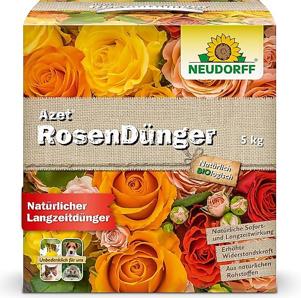 Neudorff Blumendünger Azet RosenDünger 5 kg, günstig online kaufen