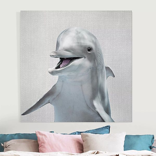 Leinwandbild Delfin Diddi günstig online kaufen