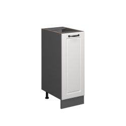 Vicco Apothekerschrank R-Line, Weiß Landhaus/Anthrazit, 30 günstig online kaufen