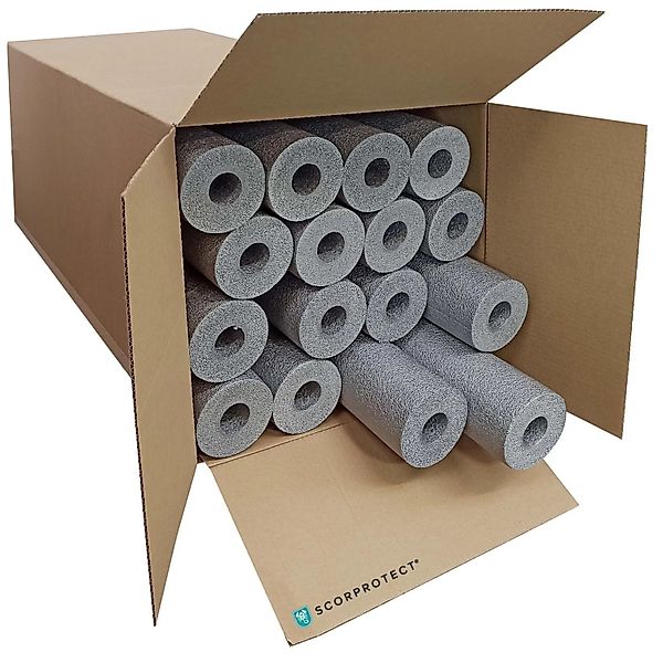 Scorprotect Karton Graue PE Rohrisolierung Angeschlitzt 35 X 30 X 1 Meter günstig online kaufen