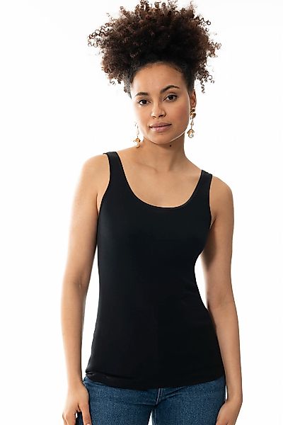 Mey Tanktop "NOBLESSE", ohne auftragende Seitennähte, Slim Fit, tiefer Rund günstig online kaufen