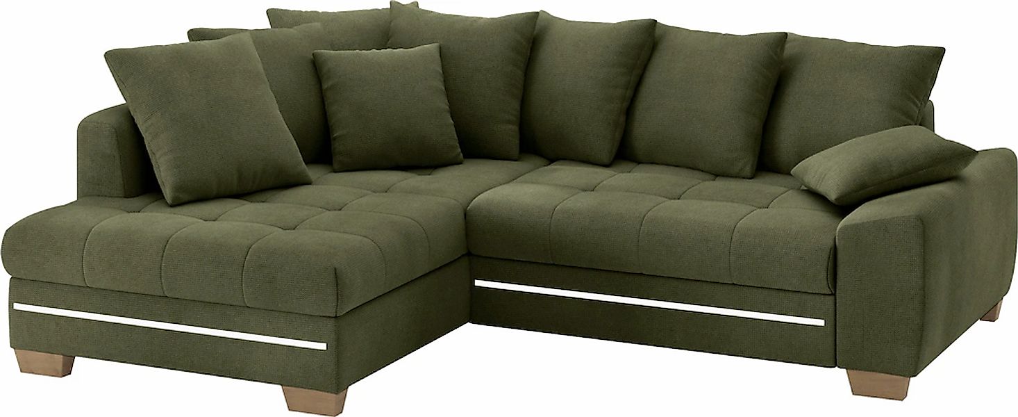 Mr. Couch Ecksofa "Nikita II, L-Form", mit RGB-LED Beleuchtung, wahlweise m günstig online kaufen