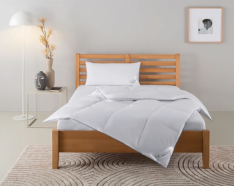 OTTO home Daunenbettdecke + Kopfkissen "Moulle, Bettdecke in 135x200 cm, 15 günstig online kaufen