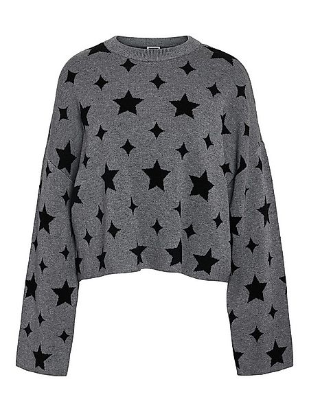 Noisy may Strickpullover Weiter Schnitt und auffälliges Design (1-tlg) NMSH günstig online kaufen