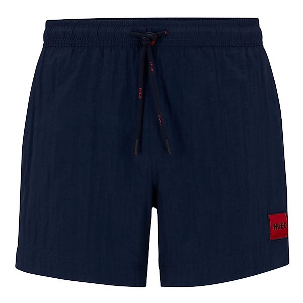 HUGO Badeshorts Dominica mit großem Marken-Patch günstig online kaufen