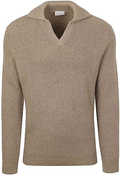 Suitable Pullover Riva Knit Taupe - Größe L günstig online kaufen