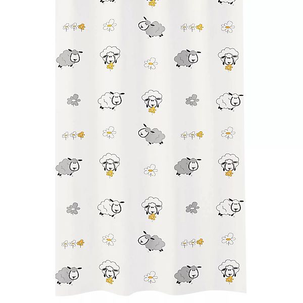 Kleine Wolke Duschvorhang Sheep 180 cm x 200 cm Mehrfarbig günstig online kaufen