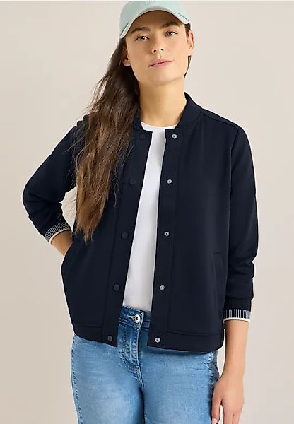 Blouson im College-Look mit Knöpfen günstig online kaufen