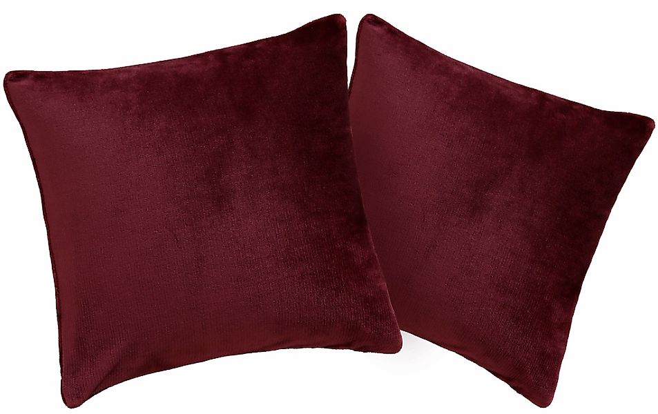 my home Kissenbezug "Desner3" Kissenhülle mit Reißverschluss, Cashmere-Touc günstig online kaufen