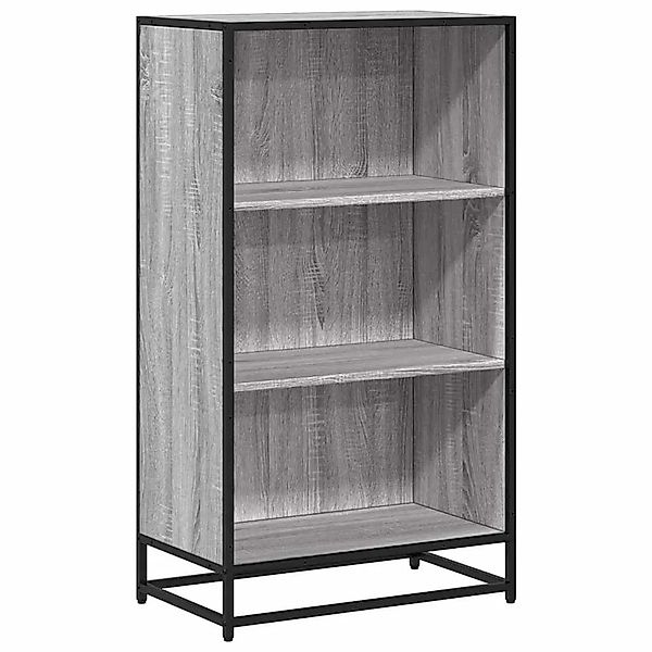 vidaXL Bücherregal Grau Sonoma 60x35x107,5 cm Holzwerkstoff 849117 günstig online kaufen