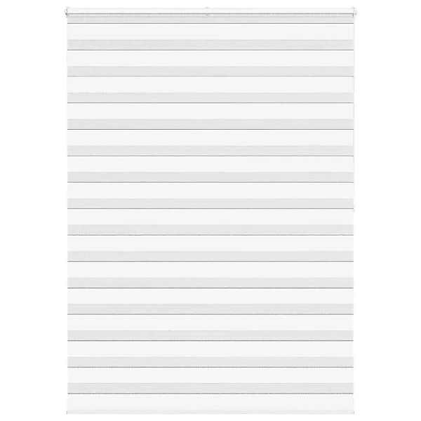 vidaXL Doppelrollo Weiß 165x200 cm Stoffbreite 160,9 cm Polyester 4014794 günstig online kaufen