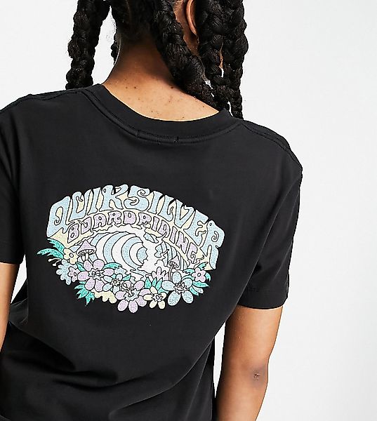 Quiksilver – Ocean Picture – T-Shirt in Schwarz, exklusiv bei ASOS günstig online kaufen