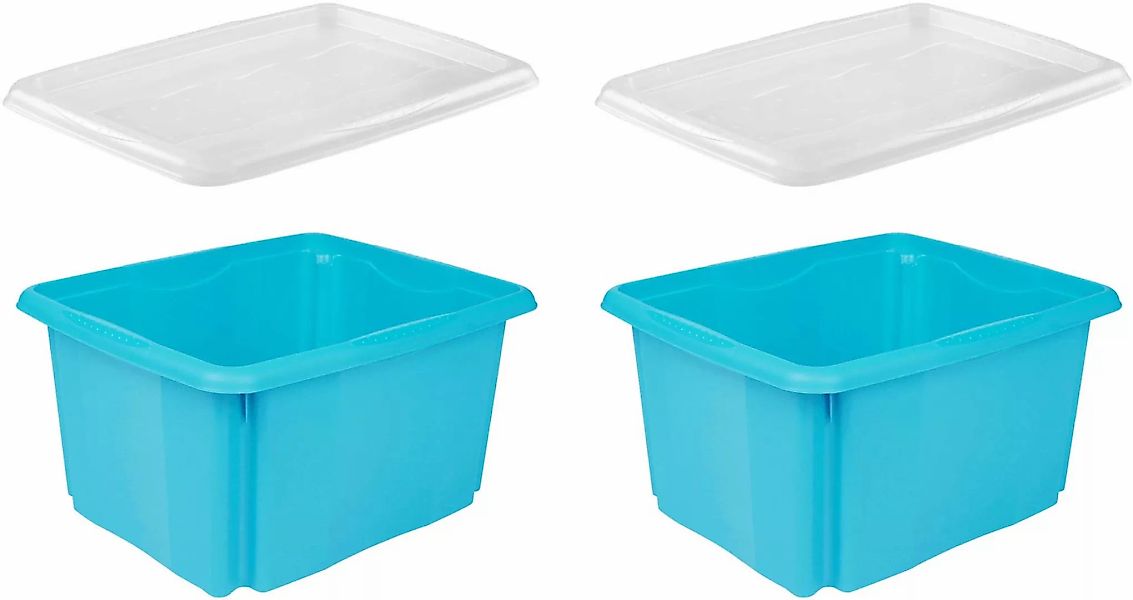 keeeper Organizer "emil", (Set, 2 St., 2), Aufbewahrungsbox, 24 L, mit Deck günstig online kaufen