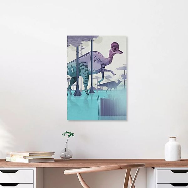 Poster / Leinwandbild - Corythosaurus günstig online kaufen