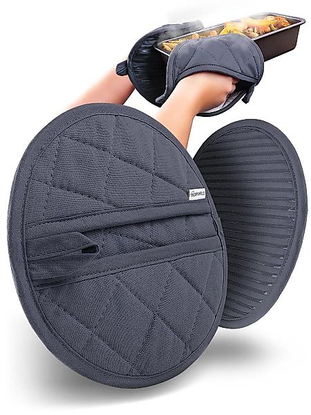 Wohnheld Topflappen Topflappen & Ofenhandschuhe 2er günstig online kaufen