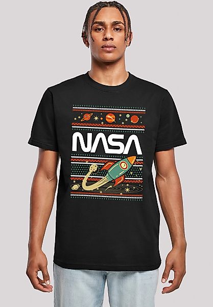 F4NT4STIC T-Shirt "NASA Fair Isle", Herren,Premium Merch,Regular-Fit,Basic, günstig online kaufen