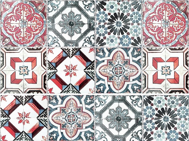 Home affaire Fliesenaufkleber Ornamente (12 St), Stickerfliesen, selbstkleb günstig online kaufen