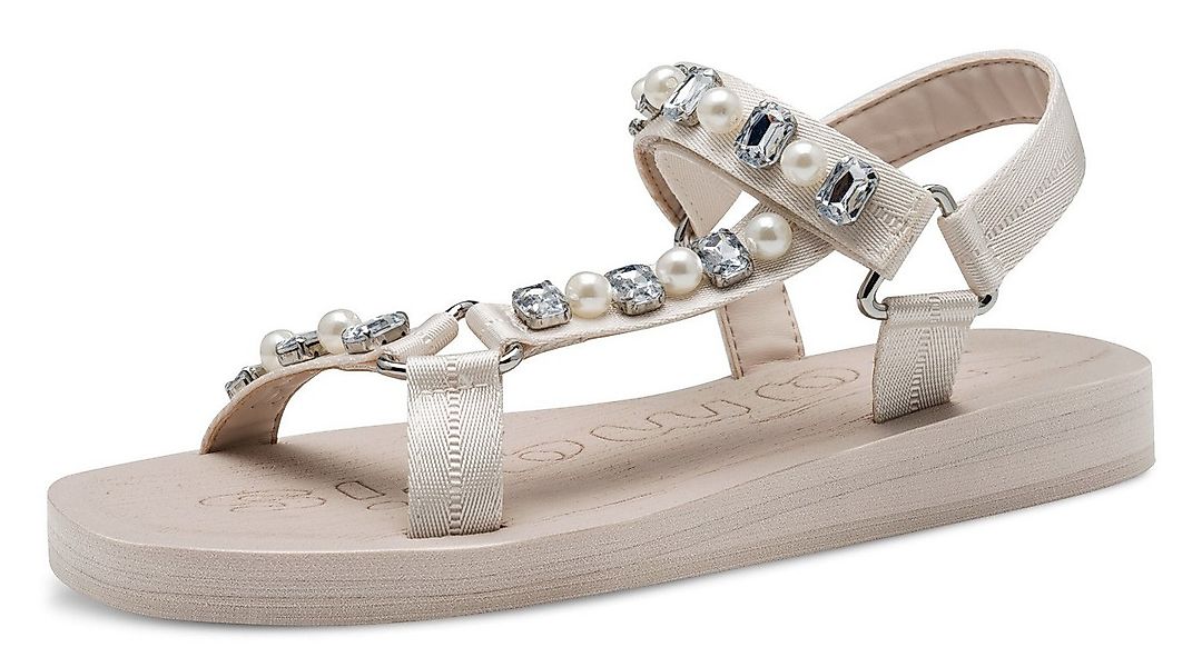 Tamaris Riemchensandale, Keilabsatz, Plateau, Sandalette, Sommerschuh mit S günstig online kaufen