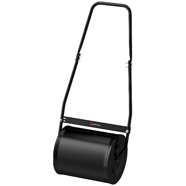 Outsunny Rasenwalze aus Stahl mit Griff dim. 47L x 32B x 105H cm maximale B günstig online kaufen