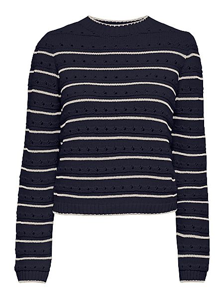 ONLY Strick- Pullover Damen Blau günstig online kaufen