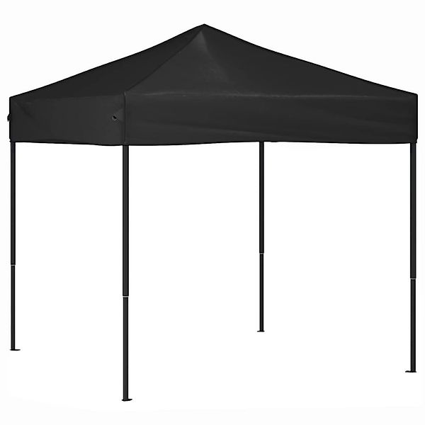 vidaXL Partyzelt Faltbar Schwarz 2x2 m günstig online kaufen