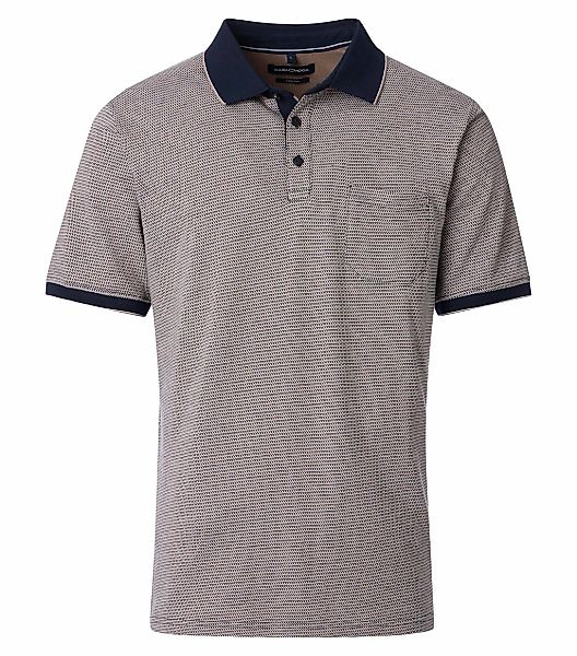 CASAMODA Poloshirt "CASAMODA Polo-Shirt Print" günstig online kaufen