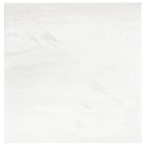 vidaXL Teppich OVIEDO Kurzflor Creme 120x120 cm 375511 günstig online kaufen