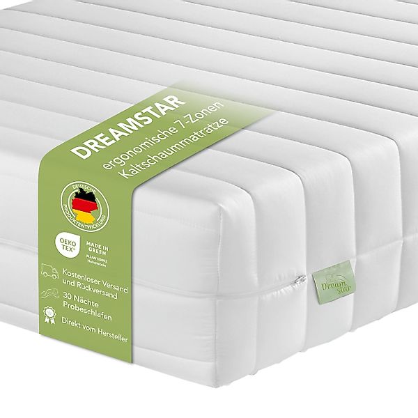Kaltschaummatratze Easy Flex, Wendematratze mit zwei günstig online kaufen