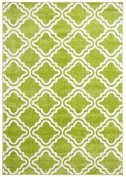 my home Teppich "Debora" rechteckig 13 mm Höhe Kurzflor Teppich, gemustert, günstig online kaufen