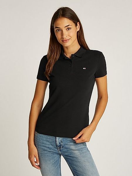 Tommy Jeans Poloshirt TJW SLIM ESSENTIAL POLO SS mit Logostickerei günstig online kaufen