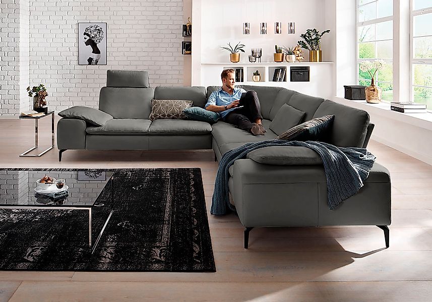 W.SCHILLIG Ecksofa »valentinoo, Designsofa, elegant und bequem, L-Form« mit günstig online kaufen