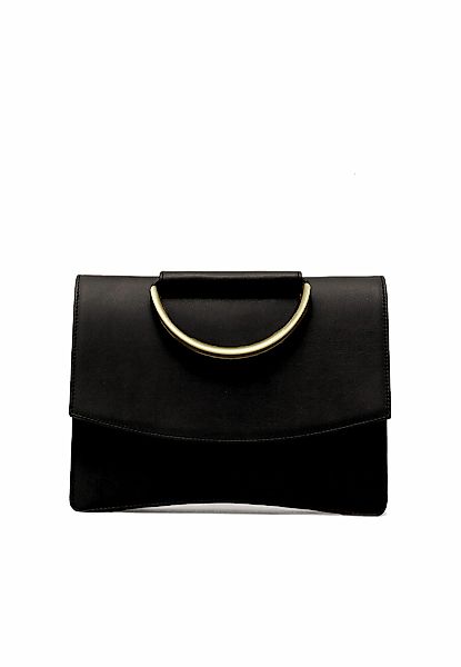 GRETCHEN Schultertasche "Oyster Clutch Three", aus italienischem Kalbsleder günstig online kaufen