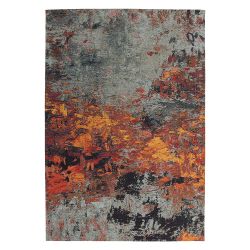 Kurzflor Teppich im Vintage Style Bunt günstig online kaufen